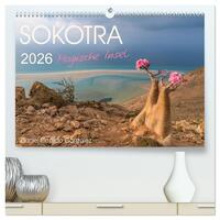 SOKOTRA - Magische Insel (hochwertiger Premium Wandkalender 2026 DIN A2 quer), Kunstdruck in Hochglanz