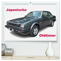 Japanische Oldtimer (hochwertiger Premium Wandkalender 2026 DIN A2 quer), Kunstdruck in Hochglanz