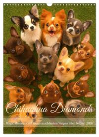 Chihuahua Diamonds – Magic Moments mit unseren schönsten Welpen aller Zeiten (Wandkalender 2026 DIN A3 hoch), CALVENDO Monatskalender