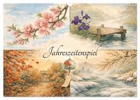 Jahreszeitenspiel (Wandkalender 2027 DIN A3 quer), CALVENDO Monatskalender