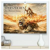 Sternzeichen - Die Mächte des Tierkreises (hochwertiger Premium Wandkalender 2027 DIN A2 quer), Kunstdruck in Hochglanz