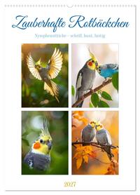 Zauberhafte Rotbäckchen (Wandkalender 2027 DIN A2 hoch), CALVENDO Monatskalender