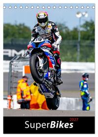 SuperBikes (Tischkalender 2027 DIN A5 hoch), CALVENDO Monatskalender
