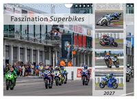 Faszination Superbikes (Wandkalender 2027 DIN A4 quer), CALVENDO Monatskalender