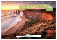 Land. Licht. Meer. (Tischkalender 2027 DIN A5 quer), CALVENDO Monatskalender