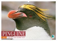 Pinguine: Gehupft wie gesprungen (Wandkalender 2027 DIN A2 quer), CALVENDO Monatskalender
