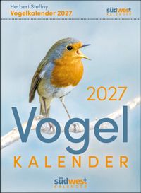 Vogelkalender 2027 - Tagesabreißkalender zum Aufstellen oder Aufhängen