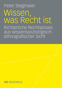 Wissen, was Recht ist
