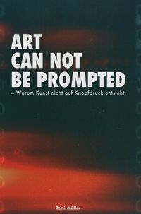 Art Can Not Be Prompted