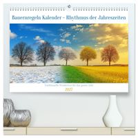 Bauernregeln Kalender - Rhythmus der Jahreszeiten (hochwertiger Premium Wandkalender 2027 DIN A2 quer), Kunstdruck in Hochglanz