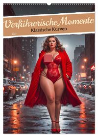 Verführerische Momente - Klassische Kurven (Wandkalender 2027 DIN A2 hoch), CALVENDO Monatskalender