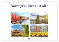 Norwegens Küstenstädte (Wandkalender 2027 DIN A2 quer), CALVENDO Monatskalender