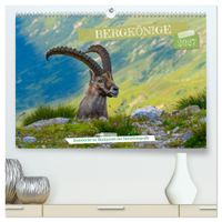 Bergkönige - Steinböcke im Blickpunkt der Naturfotografie (hochwertiger Premium Wandkalender 2027 DIN A2 quer), Kunstdruck in Hochglanz