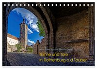 Türme und Tore (Tischkalender 2027 DIN A5 quer), CALVENDO Monatskalender