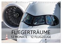 Fliegerträume: 12 Monate, 12 Flugzeuge (Wandkalender 2027 DIN A4 quer), CALVENDO Monatskalender