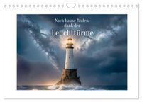 Nach Hause finden, die Leuchttürme (Wandkalender 2027 DIN A4 quer), CALVENDO Monatskalender
