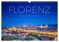 Florenz - Die Hauptstadt der Toskana. (Wandkalender 2027 DIN A3 quer), CALVENDO Monatskalender