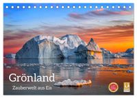 Grönland - Zauberwelt aus Eis (Tischkalender 2027 DIN A5 quer), CALVENDO Monatskalender
