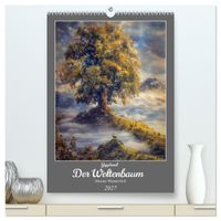Yggdrasil - Der Baum des Lebens (hochwertiger Premium Wandkalender 2027 DIN A2 hoch), Kunstdruck in Hochglanz