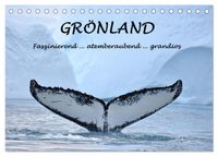 Grönland Faszinierend atemberaubend grandios (Tischkalender 2027 DIN A5 quer), CALVENDO Monatskalender