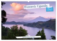 Fernweh Uganda - Naturschönheit Ostafrikas (Wandkalender 2027 DIN A2 quer), CALVENDO Monatskalender