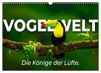 Vogelwelt - Die Könige der Lüfte. (Wandkalender 2027 DIN A3 quer), CALVENDO Monatskalender