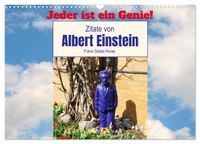 Jeder ist ein Genie! Zitate von Albert Einstein (Wandkalender 2027 DIN A3 quer), CALVENDO Monatskalender