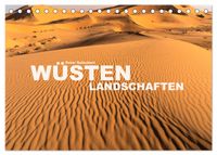 Wüstenlandschaften (Tischkalender 2027 DIN A5 quer), CALVENDO Monatskalender