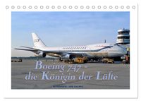 Boeing 747 - die Königin der Lüfte (Tischkalender 2027 DIN A5 quer), CALVENDO Monatskalender