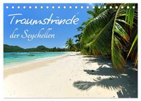 Traumstrände der Seychellen (Tischkalender 2027 DIN A5 quer), CALVENDO Monatskalender