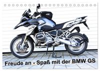 Freude an - Spaß mit der BMW GS (Tischkalender 2027 DIN A5 quer), CALVENDO Monatskalender