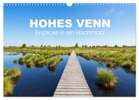 HOHES VENN - Einblicke in ein Hochmoor (Wandkalender 2027 DIN A3 quer), CALVENDO Monatskalender