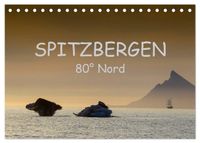 Spitzbergen 80° Nord (Tischkalender 2027 DIN A5 quer), CALVENDO Monatskalender