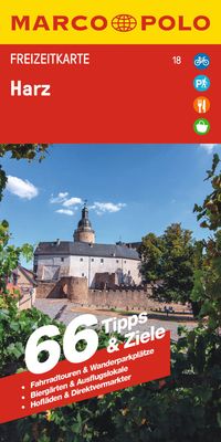 MARCO POLO Freizeitkarte 18 Harz 1:100.000