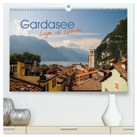 Gardasee. Lago di Garda (hochwertiger Premium Wandkalender 2027 DIN A2 quer), Kunstdruck in Hochglanz