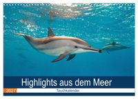 Highlights aus dem Meer - Tauchkalender (Wandkalender 2027 DIN A3 quer), CALVENDO Monatskalender