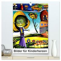 Bilder für Kinderherzen (hochwertiger Premium Wandkalender 2027 DIN A2 hoch), Kunstdruck in Hochglanz