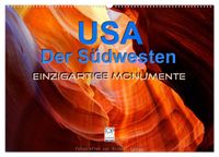 USA Der Südwesten - Einzigartige Monumente (Wandkalender 2027 DIN A2 quer), CALVENDO Monatskalender