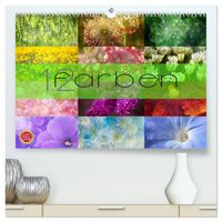 12 Farben (hochwertiger Premium Wandkalender 2027 DIN A2 quer), Kunstdruck in Hochglanz