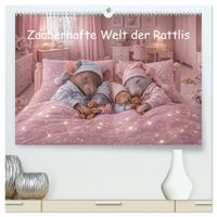 Zauberhafte Welt der Rattlis (hochwertiger Premium Wandkalender 2027 DIN A2 quer), Kunstdruck in Hochglanz
