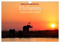 Magie des Augenblicks - Elefanten - Afrikas sanfte Riesen (Wandkalender 2027 DIN A4 quer), CALVENDO Monatskalender