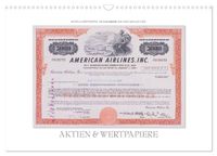 Aktien & Wertpapiere (Wandkalender 2027 DIN A3 quer), CALVENDO Monatskalender