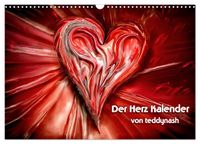 Der Herz Kalender (Wandkalender 2027 DIN A3 quer), CALVENDO Monatskalender