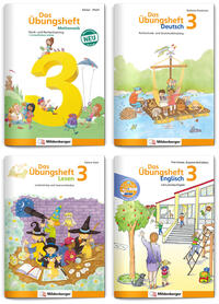 Sicher ins 4. Schuljahr – Paket: Rechnen – Schreiben – Lesen – Grammatik – Englisch · Klasse 3