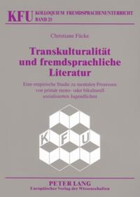Transkulturalität und fremdsprachliche Literatur