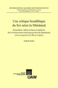 Une critique bouddhique du Soi selon la Mīmāṃsā