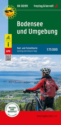 freytag & berndt Radkarte Bodensee und Umgebung 1:75.000