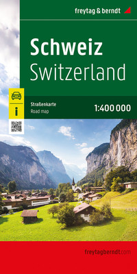 freytag & berndt Straßenkarte Schweiz 1:400.000
