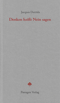 Denken heißt Nein sagen