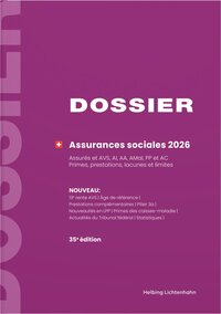 DOSSIER Assurances sociales 2026